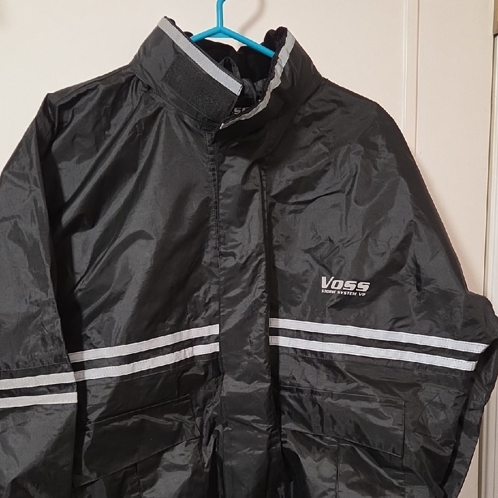 Black Raincoat for Men